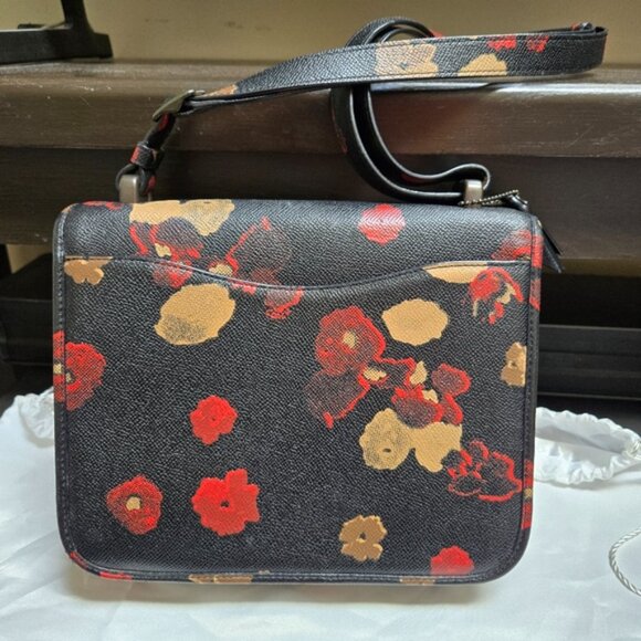 Coach Page Floral Print Shoulder Bag - Picture 5 of 11